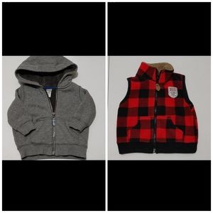 Carter's 6m boys vest and winter jacket